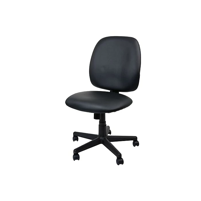Staples Haydn Luxura Faux Leather Computer And Desk Chair, Black (28240-CC) 4 Staples Haydn Luxura Faux Leather Computer And Desk Chair, Black (28240-CC) - Image 2