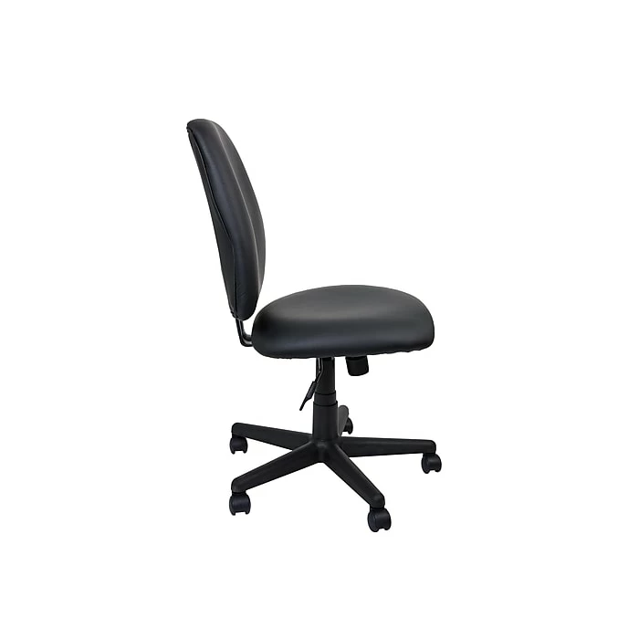 Staples Haydn Luxura Faux Leather Computer And Desk Chair, Black (28240-CC) 5 Staples Haydn Luxura Faux Leather Computer And Desk Chair, Black (28240-CC) - Image 3