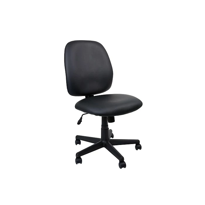 Staples Haydn Luxura Faux Leather Computer And Desk Chair, Black (28240-CC) 6 Staples Haydn Luxura Faux Leather Computer And Desk Chair, Black (28240-CC) - Image 4