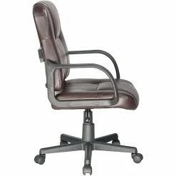 Comfort Products Relaxzen Bonded Leather Massage Task Chair, Brown (60-681408) -Office Chairs Shop unnamed file 6025
