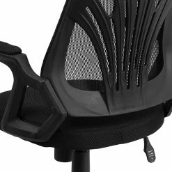 Flash Furniture Mid-Back Mesh Swivel Task Chair With Mesh Padded Seat, Black (GOWY82) -Office Chairs Shop unnamed file 6035