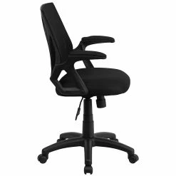Flash Furniture Mid-Back Mesh Swivel Task Chair With Mesh Padded Seat, Black (GOWY82) -Office Chairs Shop unnamed file 6036
