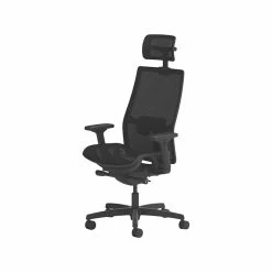 HON Ignition 2.0 Ergonomic Mesh/Nylon Swivel Task Chair, Black (HIWMMSKD.S2.A.H.IM.IMS.BL.SB.T.HR) -Office Chairs Shop unnamed file 6055