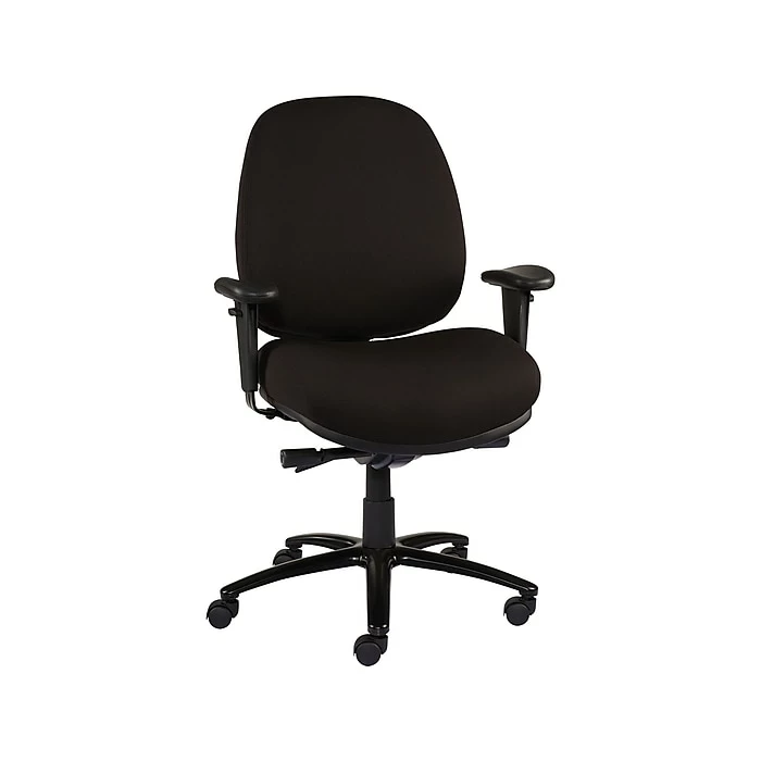 Staples Stolberg Fabric Task Chair, Black (50235-CC) 4 Staples Stolberg Fabric Task Chair, Black (50235-CC) - Image 2