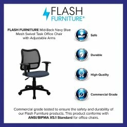Flash Furniture Mesh Task Chairs With Fabric Seat And Arms (WLA277NVYA) -Office Chairs Shop unnamed file 6070