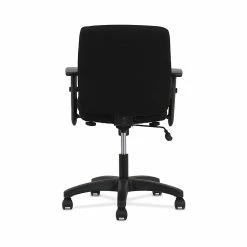 HON Contemporary Low-Back Task Chair, Swivel-Tilt Control, Height-Adjustable Arms, Black Fabric -Office Chairs Shop unnamed file 6092