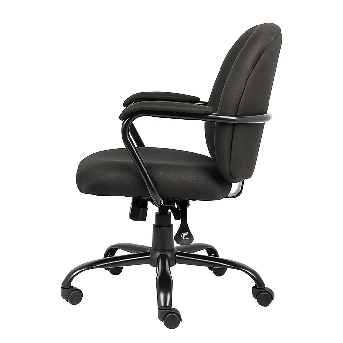 Boss Heavy Duty Fabric Task Chair, Black Crepe (B670-BK) 7 Boss Heavy Duty Fabric Task Chair, Black Crepe (B670-BK) - Image 5