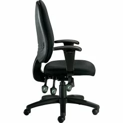 Global Mid-Back Multi-Function Ergonomic Fabric Task Chair With Adjustable Arms, Black (OTG11613B) -Office Chairs Shop unnamed file 6113