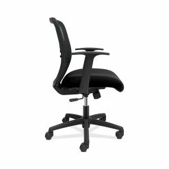 HON Gateway Task Chair, Mid-Back, Swivel-Tilt, Fixed Arms, Black Fabric And Mesh (HONGVFMZ1ACCF1G) -Office Chairs Shop unnamed file 6154