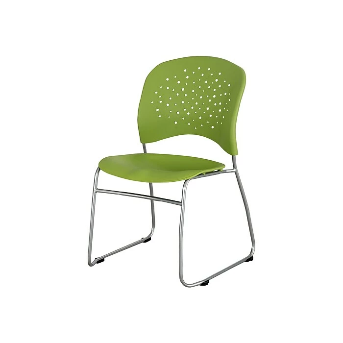 Safco Reve Plastic Task Chair, Green, 2/Carton (6804GN) 5 Safco Reve Plastic Task Chair, Green, 2/Carton (6804GN) - Image 3