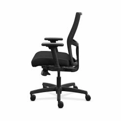 HHON Ignition Ilira-Stretch Mesh/Fabric Task Chair, Height- And Width-Adjustable Arms, Black (HONI2Y1AMC10NTK) -Office Chairs Shop unnamed file 6182