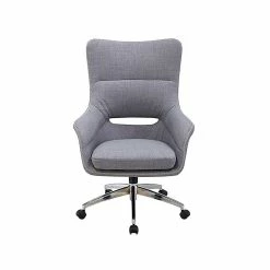 Hanover Carlton Fabric Swivel Computer And Desk Chair, Gray (HOC0012) -Office Chairs Shop unnamed file 641