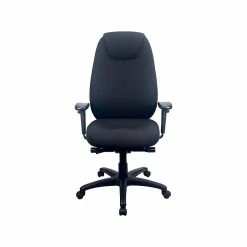 Tempur-Pedic 6400 Fabric Computer And Desk Chair, Black (TP6400-BLK)