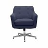 Serta Style Ashland Fabric Swivel Computer And Desk Chair, Blue (47140A)