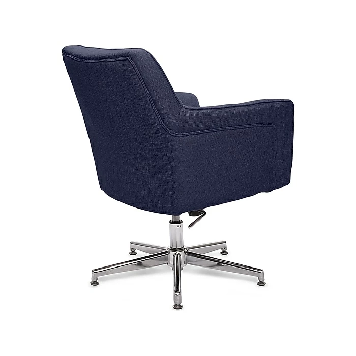 Serta Style Ashland Fabric Swivel Computer And Desk Chair, Blue (47140A) 6 Serta Style Ashland Fabric Swivel Computer And Desk Chair, Blue (47140A) - Image 4