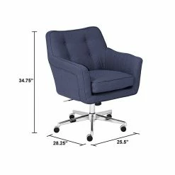 Serta Style Ashland Fabric Swivel Computer And Desk Chair, Blue (47140A) 15 Serta Style Ashland Fabric Swivel Computer And Desk Chair, Blue (47140A) -Office Chairs Shop unnamed file 690