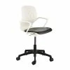 Safco® Shell™ Vinyl Upholstered Desk Chair, White (7013WH)