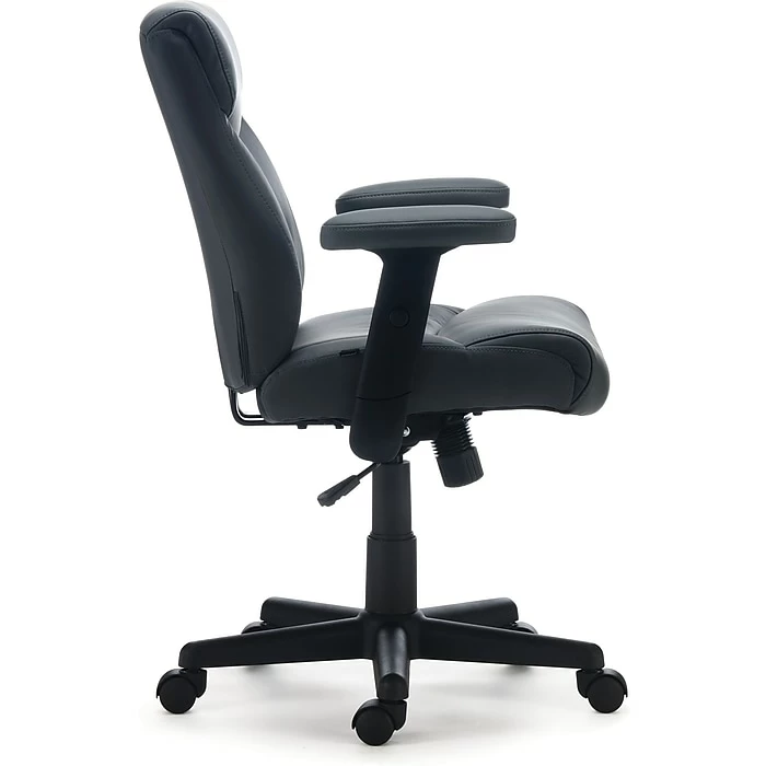 Staples Traymore Luxura Managers Chair, Gray (53246) 4 Staples Traymore Luxura Managers Chair, Gray (53246) - Image 2