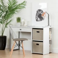 South Shore Annexe Eiffel Style Office Chair, Clear And Gray, Armless (100276) -Office Chairs Shop unnamed file 806