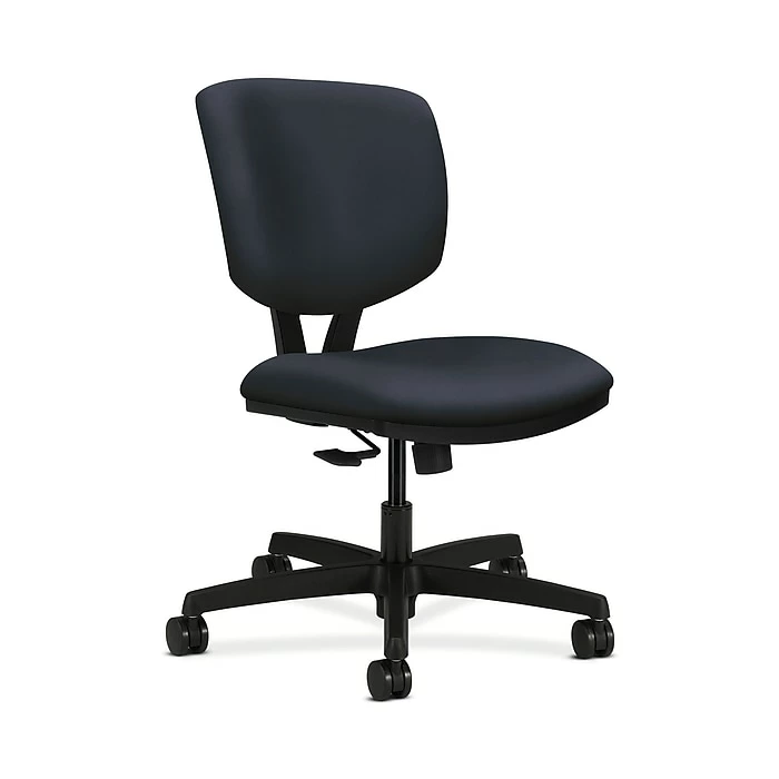 HON HON5723HWP37T Volt Fabric-Upholstered Office/Computer Chair, Armless, Navy 3 HON HON5723HWP37T Volt Fabric-Upholstered Office/Computer Chair, Armless, Navy