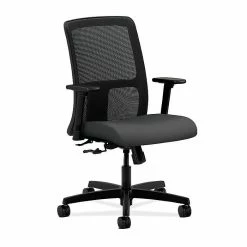 HON® Ignition® Mesh Low-Back Office/Computer Chair, Iron Ore