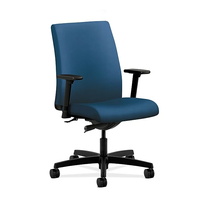 HON HONIT103NR90 Ignition Low-Back Office/Computer Chair, Adjustable Arms, Regatta Fabric 3 HON HONIT103NR90 Ignition Low-Back Office/Computer Chair, Adjustable Arms, Regatta Fabric