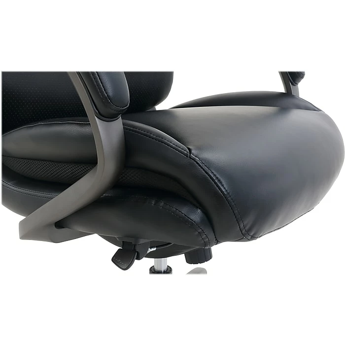 La-Z-Boy Aberdeen Leather Computer And Desk Chair, Black (51545) 7 La-Z-Boy Aberdeen Leather Computer And Desk Chair, Black (51545) - Image 5