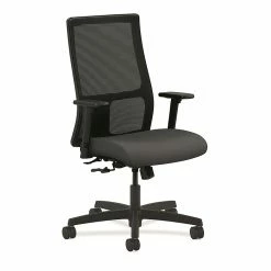 HON® Ignition® Mesh Mid-Back Office/Computer Chair, Iron Ore