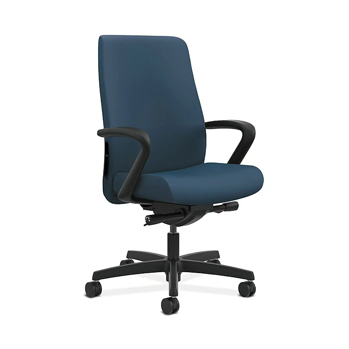 HON HONLWU2FSX05 Endorse Collection Mid-Back Office/Computer Chair, Fixed Arms, Jet Fabric 3 HON HONLWU2FSX05 Endorse Collection Mid-Back Office/Computer Chair, Fixed Arms, Jet Fabric