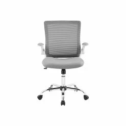 Serta Works Creativity Mesh Back Polyester Computer And Desk Chair, Gray (CHR10023B)